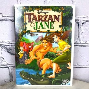 Disney’s Tarzan & Jane Animated Adventure Comedy Film DVD Cartoon Movie